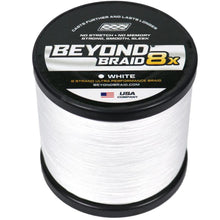 Load image into Gallery viewer, Beyond Braid 8 Strand Braided Fishing Line Series - Super Sleek & Smooth Braided Fishing Line - High Performance Fishing Line For Saltwater & Freshwater