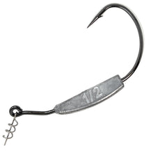 Load image into Gallery viewer, Reaction Tackle Lead Weighted Swimbait Hooks (10-PACK)