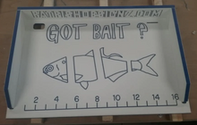 Load image into Gallery viewer, Fat Fish Designz 12x18 Cutting Board Got Bait Logo