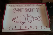 Load image into Gallery viewer, Fat Fish Designz 12x18 Cutting Board Got Bait Logo