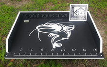 Load image into Gallery viewer, Fat Fish Designz 12x18 Cutting Board Master Cat Logo
