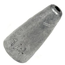 Load image into Gallery viewer, Reaction Tackle Lead Worm Weights (25 pack)