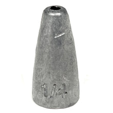 Load image into Gallery viewer, Reaction Tackle Lead Worm Weights (25 pack)