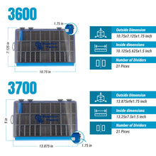 Load image into Gallery viewer, Reaction Tackle Ultra Elite Tackle Tray- Water Resistant with Single Clip Design - New