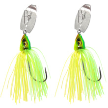Load image into Gallery viewer, Reaction Tackle Tungsten Vibrating Bladed Swim Jigs (2-Pack)
