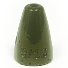 Load image into Gallery viewer, Reaction Tackle Lead Worm Weights (25 pack)