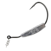 Load image into Gallery viewer, Reaction Tackle Lead Weighted Swimbait Hooks (10-PACK)