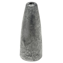 Load image into Gallery viewer, Reaction Tackle Lead Worm Weights (25 pack)