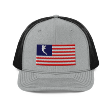 Load image into Gallery viewer, Flag Embroidered RWB (Snapback)