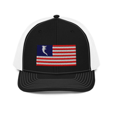 Load image into Gallery viewer, Flag Embroidered RWB (Snapback)