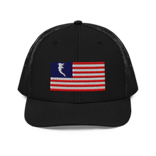 Load image into Gallery viewer, Flag Embroidered RWB (Snapback)