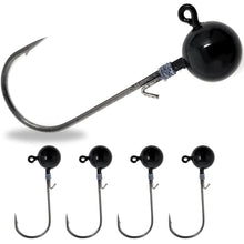 Load image into Gallery viewer, Reaction Tackle Tungsten Ball Jig Heads (5-Pack)