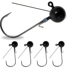 Load image into Gallery viewer, Reaction Tackle Tungsten Ball Jig Heads (5-Pack)