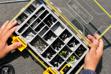 Load image into Gallery viewer, Beyond Braid Beyond Fishing DryLock Waterproof Tackle Box, Watertight 3600 & 3700 Tackle Trays with Dual-Latch Seal, Adjustable Removable Dividers & Anti-Rust Desiccant, Lure & Terminal Tackle Organizer
