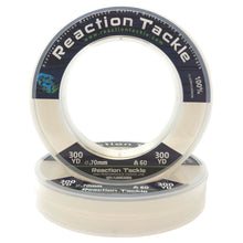 Load image into Gallery viewer, Reaction Tackle 100% Pure Fluorocarbon Fishing Line