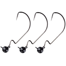 Load image into Gallery viewer, Reaction Tackle Tungsten Football/Swing Jig Heads- 3-Pack