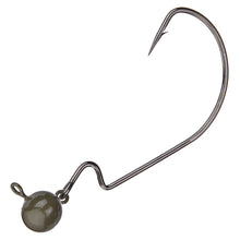 Load image into Gallery viewer, Reaction Tackle Tungsten Football/Swing Jig Heads- 3-Pack