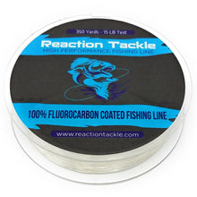 Load image into Gallery viewer, Reaction Tackle Fluorocarbon Coated Fishing Line