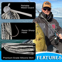 Load image into Gallery viewer, Reaction Tackle Lead Football Jigs 3-Pack - New