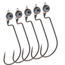 Load image into Gallery viewer, Reaction Tackle Tungsten Free Swing Jig Head- 5-Pack - New