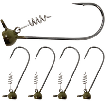 Load image into Gallery viewer, Reaction Tackle Tungsten Stand-Up Shaky Head Jigs (5 pack)