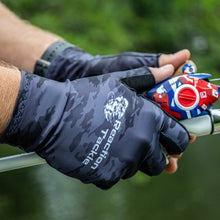 Load image into Gallery viewer, Reaction Tackle UV Fishing Gloves UPF 50+