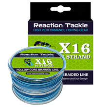 Load image into Gallery viewer, Reaction Tackle Hollow Core - 16 Strand Braided Fishing Line