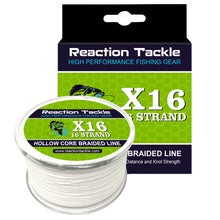 Load image into Gallery viewer, Reaction Tackle Hollow Core - 16 Strand Braided Fishing Line