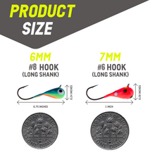 Load image into Gallery viewer, Reaction Tackle Ice Fishing Jigs