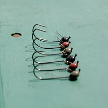 Load image into Gallery viewer, Reaction Tackle Tungsten Shaky Head Jigs 5-Pack