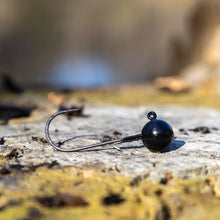 Load image into Gallery viewer, Reaction Tackle Lead Ball Jigs (10-Pack) – Premium Round Jig Heads for Soft Plastics - New