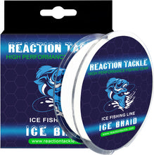Load image into Gallery viewer, Reaction Tackle Ice Fishing Braided line - 8 Strand
