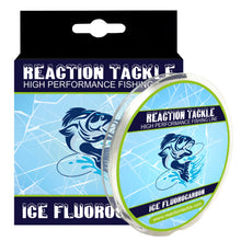 Load image into Gallery viewer, Reaction Tackle Ice Fluorocarbon Fishing Line or Leader