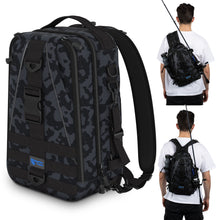 Load image into Gallery viewer, Reaction Tackle Fishing Tackle 2-in-1 Sling Bag/Backpack- 3 Sizes