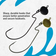 Load image into Gallery viewer, Reaction Tackle Lead Swing Football Jigs- 5-PACK - New