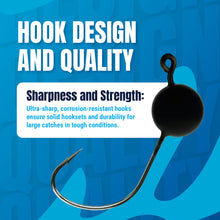 Load image into Gallery viewer, Reaction Tackle Lead Wacky Jigs- 10-PACK- Ultra Sharp - New