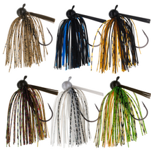 Load image into Gallery viewer, Reaction Tackle Lead Football Jigs 3-Pack - New
