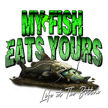 Load image into Gallery viewer, LIMITED Edition "MY FISH EATS YOURS" Tee-Shirts