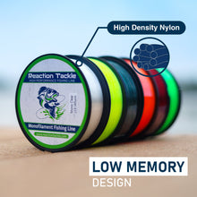 Load image into Gallery viewer, Reaction Tackle Nylon Monofilament Fishing Line
