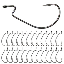 Load image into Gallery viewer, Reaction Tackle Offset EWG Worm Hooks (25-Pack)