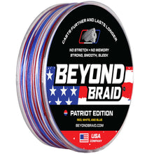Load image into Gallery viewer, Beyond Braid Patriot Edition - Red, White, & Blue