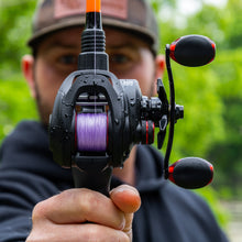 Load image into Gallery viewer, Reaction Tackle Braided Fishing Line - Purple - NEW