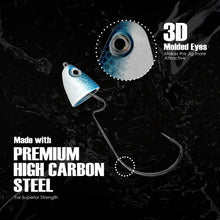 Load image into Gallery viewer, Reaction Tackle Tungsten Swing/ Swimbait Jig Heads