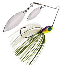 Load image into Gallery viewer, Reaction Tackle Tungsten Spinnerbait Jigs – 2-Pack, Double Willow Blade - New