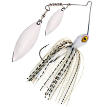 Load image into Gallery viewer, Reaction Tackle Tungsten Spinnerbait Jigs – 2-Pack, Double Willow Blade - New