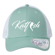 Load image into Gallery viewer, Modern Trucker Seafoam/White