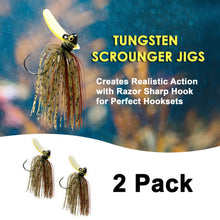 Load image into Gallery viewer, Reaction Tackle Tungsten Scrounger Jigs (2-Pack)