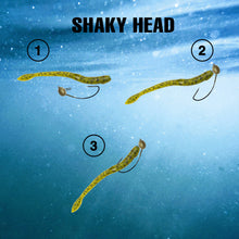 Load image into Gallery viewer, Reaction Tackle Tungsten Shaky Head Jigs 5-Pack