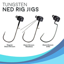 Load image into Gallery viewer, Reaction Tackle Tungsten Ned Rig-Shroom Jigs (5-Pack)