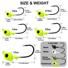 Load image into Gallery viewer, Reaction Tackle Tungsten Swimbait Jig Heads (5-Pack)